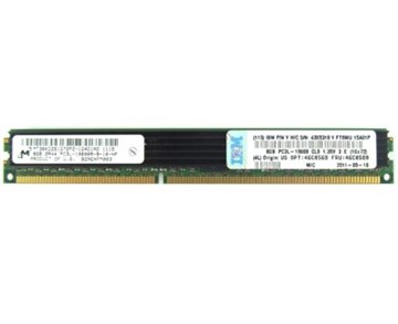 Оперативная память IBM 8GB (1x8GB, 2Rx4, 1.35V) PC3L-10600 CL9 ECC DDR3 1333MHz VLP RDIMM, 46C0580 46C0580 - фото 3620