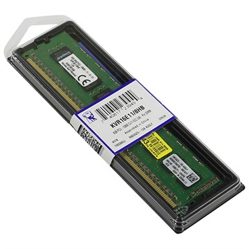 Оперативная память Kingston DDR3 DIMM 8Gb PC3-12800 CL11 ECC, KVR16E11/8HB KVR16E11-8HB - фото 3942