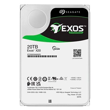 Жёсткий диск Seagate 20TB 3.5" 7200RPM SAS 12Gb/s ST20000NM002D ST20000NM002D - фото 4177