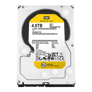 Жесткий диск WD SATA-III 4Tb RE (7200rpm) 64Mb 3.5", WD4000FYYZ WD4000FYYZ - фото 4629