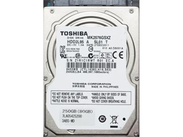 Жесткий диск Toshiba 250GB 3G 10K 2.5" SATA, MK2576GSXZ MK2576GSXZ - фото 4852