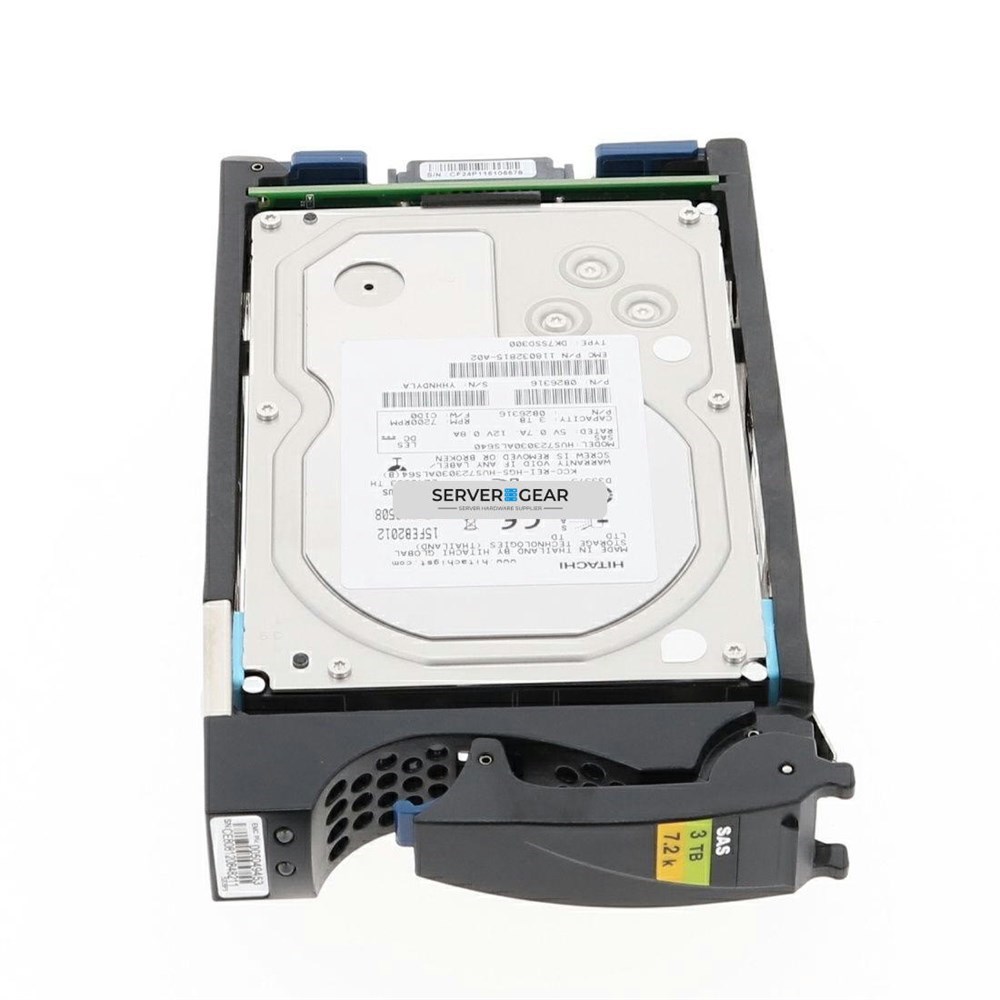 005050745 Жесткий диск EMC 3TB 7.2K 3.5in 6G SAS HDD for VNX 5050745 - фото 100742 005050745 Жесткий диск EMC 3TB 7.2K 3.5in 6G SAS HDD for VNX 5050745 - фото 100742