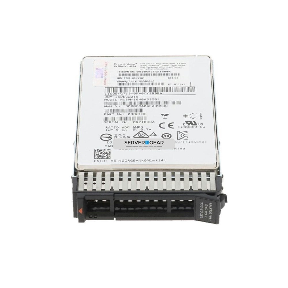ЖЕСТКИЙ ДИСК IBM 59E9 - 387GB SSF-3 4 K SSD (IBM i) 5-90E-10 - фото 76530 ЖЕСТКИЙ ДИСК IBM 59E9 - 387GB SSF-3 4 K SSD (IBM i) 5-90E-10 - фото 76530