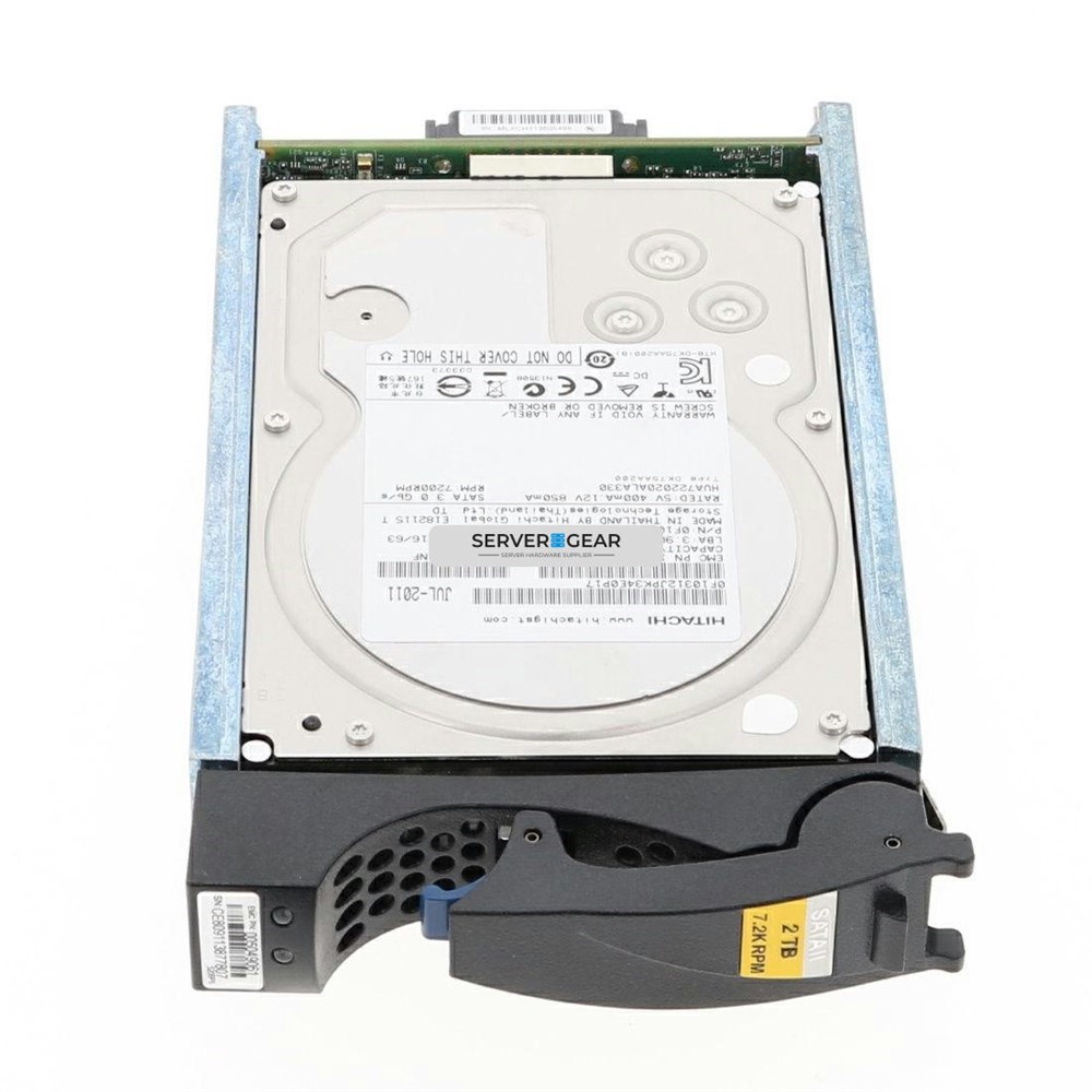 005051021 Жесткий диск EMC 2tb 7.2k 3.5in 4Gb FC HDD for CX 5051021 - фото 87592