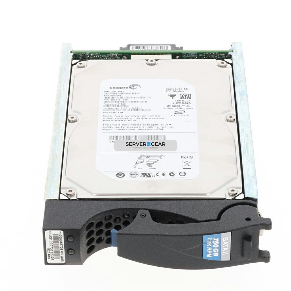 5048799 Жесткий диск EMC 750gb 7.2k 3.5in 3Gb SATA HDD for CX 5048799 - фото 91323 5048799 Жесткий диск EMC 750gb 7.2k 3.5in 3Gb SATA HDD for CX 5048799 - фото 91323