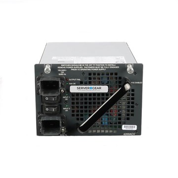 PWR-C45-4200ACV/2 Блок питания Catalyst 4500 4200W AC dual input Power Supply (Data + PoE) PWR-C45-4200ACV-2 - фото 112886