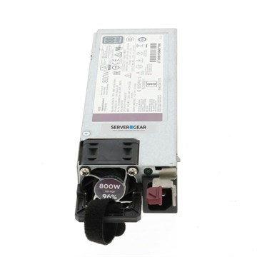 865435-001 Блок питания HP 800w Power Supply for G10 servers 865435-001 - фото 117597