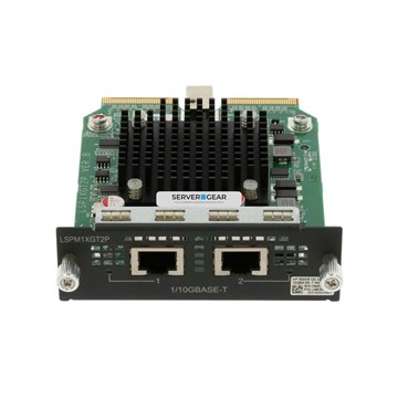 JG535A Сетевая карта HPE FlexNetwork 5500/5120 2-port 10GBASE-T Module JG535A - фото 118127