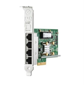 647594-B21 Сетевая Карта HP 331T PCI Express Quad Port Gigabit Server Adapter HSTNS-BN62 128Mb 4x1Гбит/сек 4xRJ45 LP PCI-E4x 2.0 647594-B21 - фото 118168