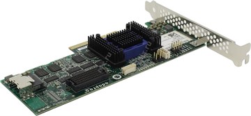 ASR-8885 ADAPTEC 8 Int/8 Out, 12Gb/s SAS, Pcle 3.0 8X HBA RAID0/1/10/5/6 1024M ASR-8885 - фото 118343