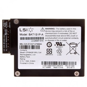 39R8812 Батарея резервного питания (BBU) LENOVO (IBM) для ServeRAID 8S 39R8812 - фото 119050