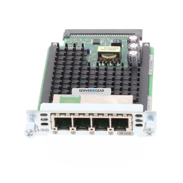VIC3-4FXS-DID Сетевая карта Cisco VIC3-4FXS/DID 4 Port Voice Interface Card VIC3-4FXS-DID - фото 119566