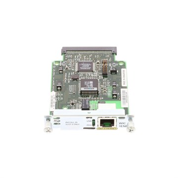 WIC-1ENET Сетевая карта Single-Port Ethernet WAN Interface Card WIC-1ENET - фото 119717