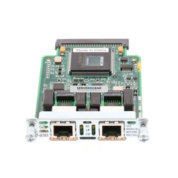 VWIC-2MFT-G703 Сетевая карта 2-Port Multiflex Trunk Card VWIC-2MFT-G703 - фото 119738
