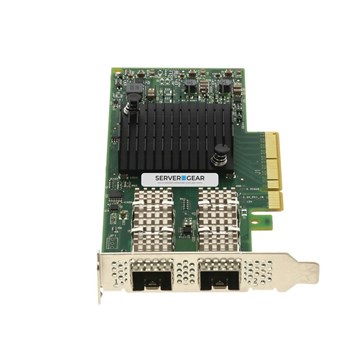 MCX4121A-XCAT Контроллер Mellanox ConnectX-4 Lx EN network interface card, 10GbE dual-port SFP+, PCIe3.0 x8, tall bracket, ROHS R6, SR-IOV, TCP/UDP, MPLS, VxLAN, NVGRE, GENEVE, iSER, NFS RDMA, SMB Direct, ROHS R6 MCX4121A-XCAT - фото 120147
