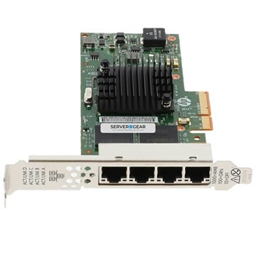 P18460-B21 Сетевая карта HP 366T 1Gb 4-Port PCI Ethernet Adapter P18460-B21 - фото 120586
