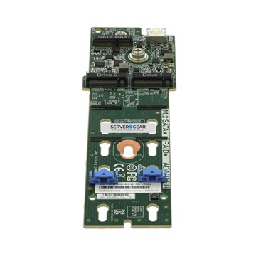 03LD509 Контроллер ThinkSystem M.2 SATA 2-Bay RAID Enablement Kit 03LD509 - фото 127022