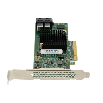 9300-8I Контроллер LSI 9300-8i 8PORT 12Gbps HBA 9300-8I - фото 127597