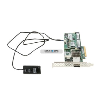 631667-B21 Контроллер HP P222/512MB FBWC 6G 1x INT/EXT SAS Controller 631667-B21 - фото 127728