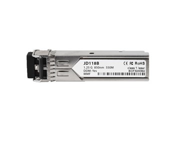JD118B Трансивер HP X120 1G SFP LC SX Transceiver JD118B - фото 131837