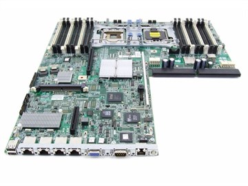 602512-001 Материнская Плата Hewlett-Packard i5520 Dual Socket 1366 12DDR3 6SATAII PCI-E16x 2.0/Riser PCI-E8x SVGA 4xGbLAN E-ATX 6400Mhz 1U For DL360G7 602512-001 - фото 132277