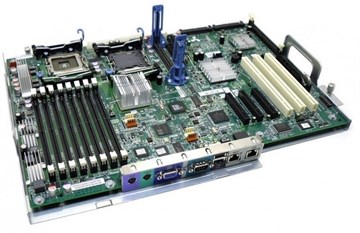 395566-002 Материнская Плата Hewlett-Packard i5000P Dual Socket 771 8FBD 8SAS SATAII U100 3PCI-E8x 3PCI-X 2GbLAN E-ATX 1333Mhz For ML350G5 395566-002 - фото 132381