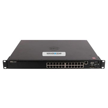 5RFWR Переключатель PowerConnect N2024P 24x1GB BASE-T 2x10GB SFP+ PoE 5RFWR - фото 134534
