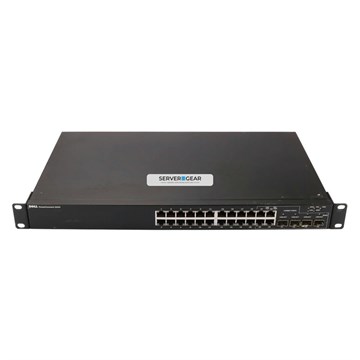 M023F Переключатель PowerConnect 5424 24x1GB BASE-T 4x1GB SFP+ M023F - фото 135032