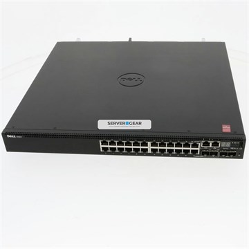 PDJ93 Переключатель PowerConnect N3024 24x1GB BASE-T 2x10GbE SFP+ PDJ93 - фото 135247