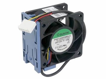 519199-001 Вентилятор HP PSD1206PMBX-A 1,5A 18W 12V 14000 об/мин 69,5CFM 62,9dB размером 60x60x38mm 519199-001 - фото 137375