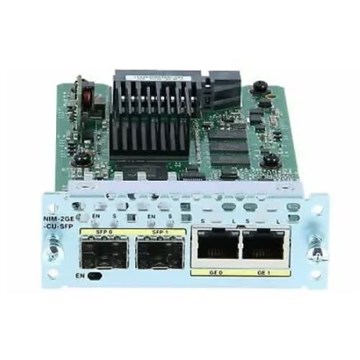 Модуль Cisco 2-port GE WAN NIM, dual-mode RJ45 & SFP NIM-2GE-CU-SFP NIM-2GE-CU-SFP - фото 137518