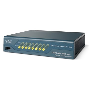 ASA5505-SEC-BUN-K9 Межсетевой экран CISCO ASA 5505 Sec Plus Appliance with SW, UL Users, HA ASA5505-SEC-BUN-K9 - фото 137533