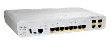 WS-C3560CG-8PC-S Коммутатор Cisco Catalyst 3560C Switch 8 GE PoE(+), 2 x Dual Uplink, IP Base WS-C3560CG-8PC-S - фото 137551