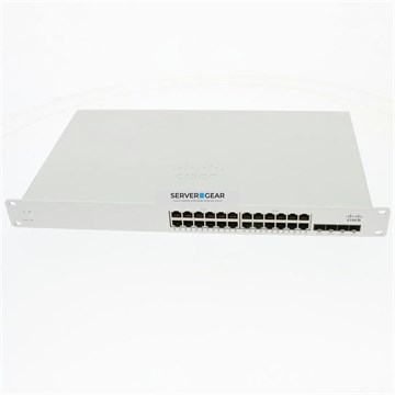 MS220-24P Переключатель Meraki MS220-24P L2 Cld-Mngd 24 Port GigE 370W PoE MS220-24P - фото 138677