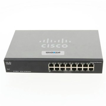 SF100-16 Переключатель Cisco SF100-16 16-Port 10/100 Switch SF100-16 - фото 138694