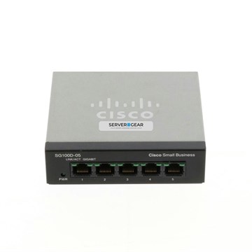 SG100D-05-EU Переключатель Cisco SG100D-05 5-Port Gigabit NO PWR SG100D-05-EU - фото 138695