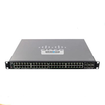 SG500X-48MP-K9 Переключатель Cisco 48 Port Gigabit PoE+ 4 Port 10 Gigabit SG500X-48MP-K9 - фото 138699