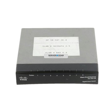SLM2008T Переключатель Cisco SMB SLM2008T-EU SG 200-08 8-port Gigabit SLM2008T - фото 138702