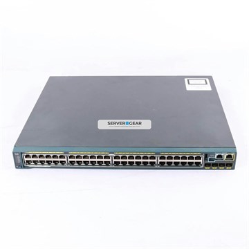 WS-C2960S-F48FPS-L Переключатель Catalyst 2960-SF 48 FE, PoE 740W, 4 x SFP, LAN Bas WS-C2960S-F48FPS-L - фото 138717