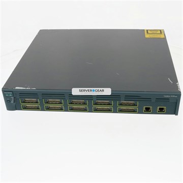 WS-C3550-12G Переключатель Cisco WS C3550 12G Gigabit Switch 10 x GBIC 2 Copp WS-C3550-12G - фото 138725