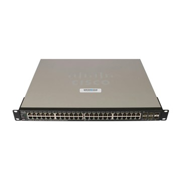SG500X-48P-K9-G5 Переключатель 48-Port Gig POE with 4-Port 10-Gig Stackable Managed Switch SG500X-48P-K9-G5 - фото 139085