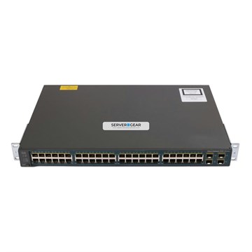 WS-C3560V2-48TS-S Переключатель Catalyst 3560V2 48 10/100 + 4 SFP + IPB (Standard) WS-C3560V2-48TS-S - фото 139389