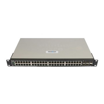 SG500X-48-K9-G5 Переключатель Cisco 48Port Gig w 4Pt 10-Gig Stackable Manged SG500X-48-K9-G5 - фото 139732