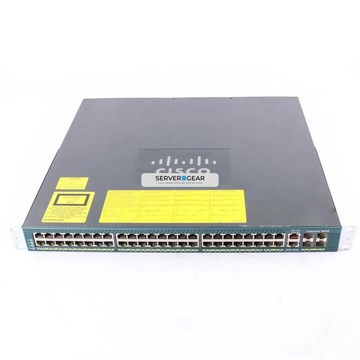 WS-C4948 Переключатель Catalyst 4948, optnl sw, 48-Port 10/100/1000+4 SFP WS-C4948 - фото 139765