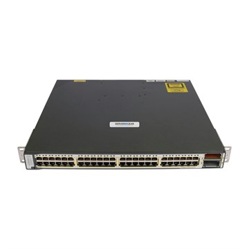 WS-C3750E-48TD-SD Переключатель Catalyst 3750E 48 10/100/1000 + 2*10GE(X2) IP Base WS-C3750E-48TD-SD - фото 139793