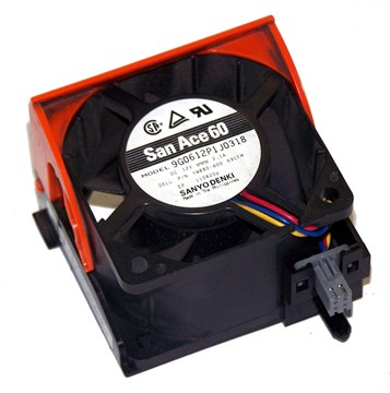 JC972 Вентилятор Dell [Delta] Brushless PFC0612DE-SP04 1.68A 12v 12000 об/мин 67,8CFM 61,5dB 60x60x38mm для Poweredge 2950 2970 JC972 - фото 145649
