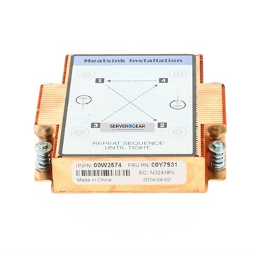 00Y7931 Радиатор Heatsink nx360 M4 (5455) Standard 00Y7931 - фото 145713