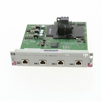 J4821B Плата расширения HP Module for 5300xl (4x1G BASE-T) J4821B - фото 145999