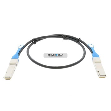 DAC-QSFP-100G-1M Кабель QSFP28 to QSFP28 100GbE DAC 1M DAC-QSFP-100G-1M - фото 151515