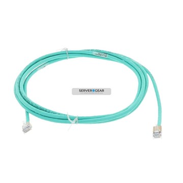 2073-5709 Кабель ETHERNET CABLE 9FT GREEN CAT 5 2073-5709 - фото 152453